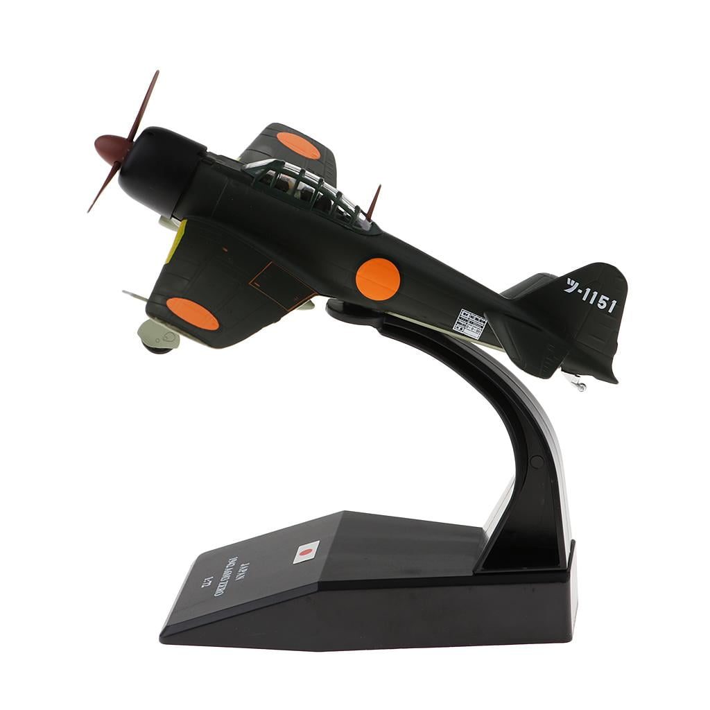 Collectible 1/72 Model War Plane Fighter Model With Display Stand
