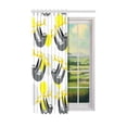 thumbnail image 2 of MKHERT Funny Three Window Curtain Living Room,Bedroom Window Drapes 52x84 inch, 2 of 3