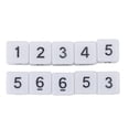 thumbnail image 3 of Accesorios Para Juegos De Dados, Dados De Plástico De Seis Caras Duraderos 20 Piezas Multifunción De 16 Mm Para Barras ANGGREK Cube Dice Set, 3 of 8