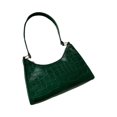 thumbnail image 2 of SeekLGT Small Shoulder Bag Purses for Women Compact PU Crocodile Underarm Purse Zipper Handbag Mini Shoulder Purse Retro Clutch Handbag for Ladies Daily Casual Use, 1 pc, 2 of 6
