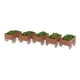 thumbnail image 4 of 5pcs Modelo Juguetes Flota Flores Jardín Parque Ferroviario Parterre Frontera 1:50, 4 of 8