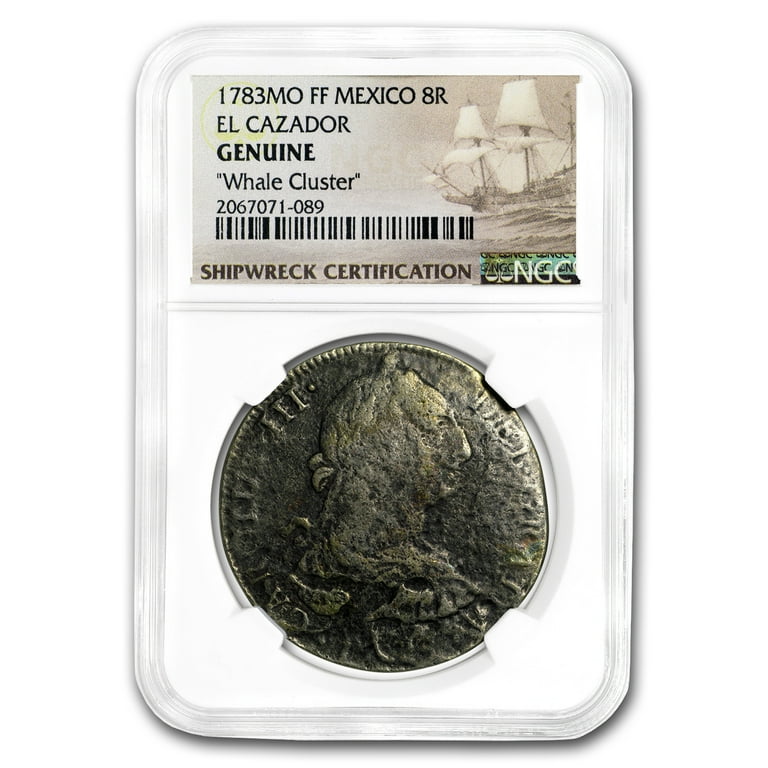 NGC UNC-D メキシコ 1892CA 8R 銀貨　未使用 NGC8235578-001_OBV-modified-