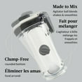 thumbnail image 4 of Contigo Fit Shake & Go 2.0 Tritan Protein Shaker Bottle with Leak-Proof Lid, 28 oz (828 ml), Gym Water Bottle with Whisk and Carry Handle, Dishwasher Safe Mixer Bottle, Salt, 4 of 7