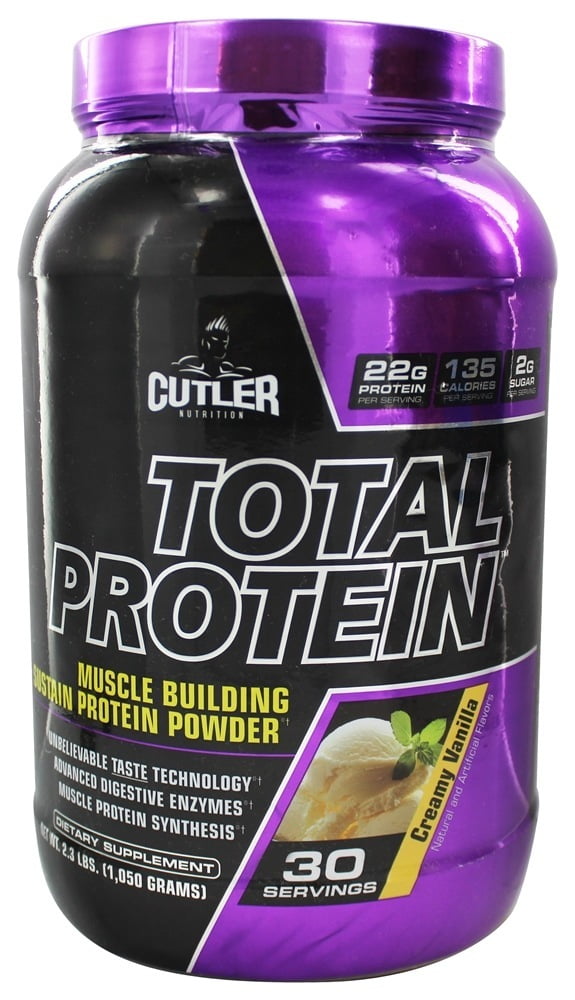 Cutler Nutrition - Total Protein Muscle Building Sustain Protein