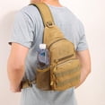 thumbnail image 4 of Oxford s de senderismo s de bandolera Bolsa de pecho con correas acolchadas de malla Tipo 5 Soledad Molle Daypack, 4 of 10