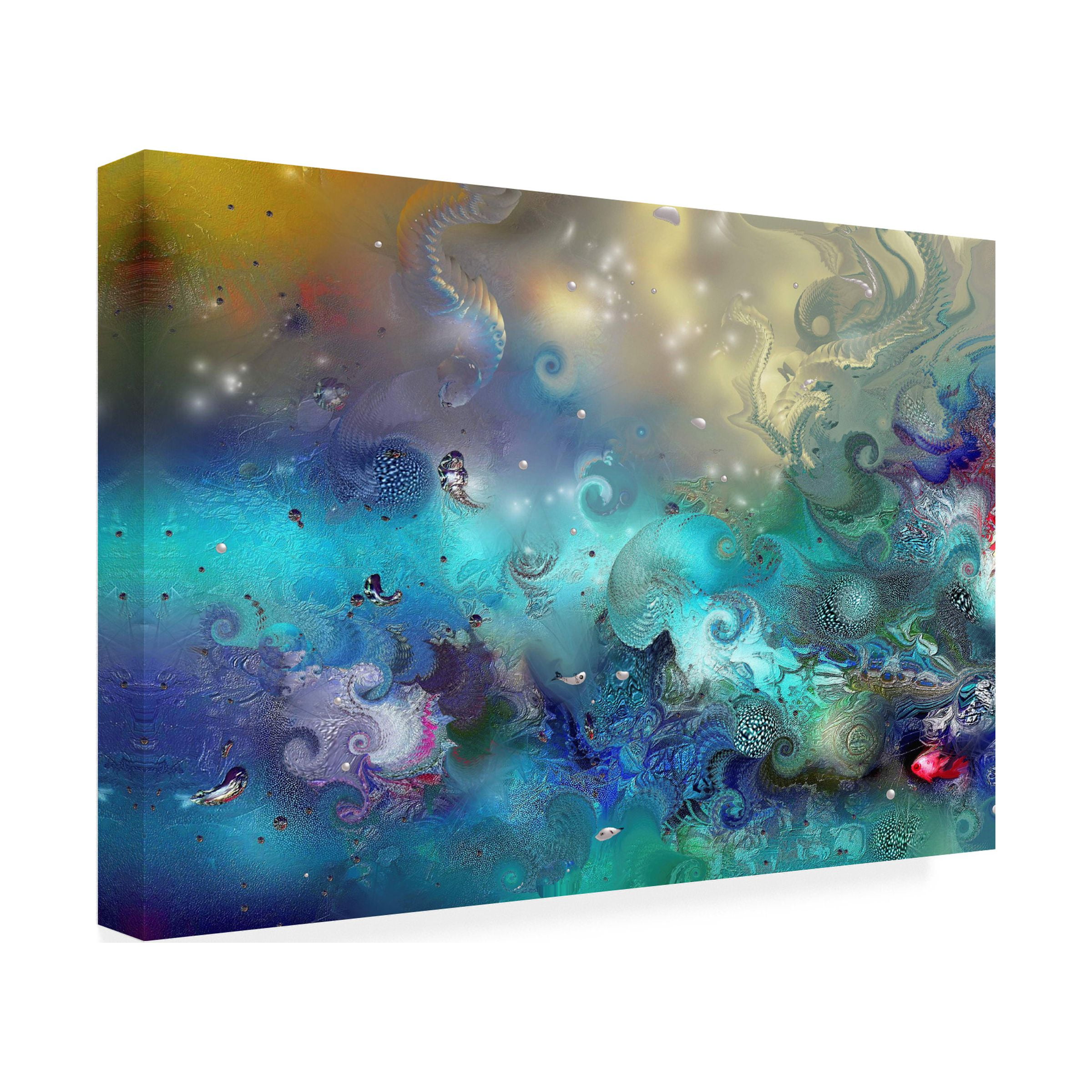 Natalia Rudzina 'Coral Reef 73' Canvas Art