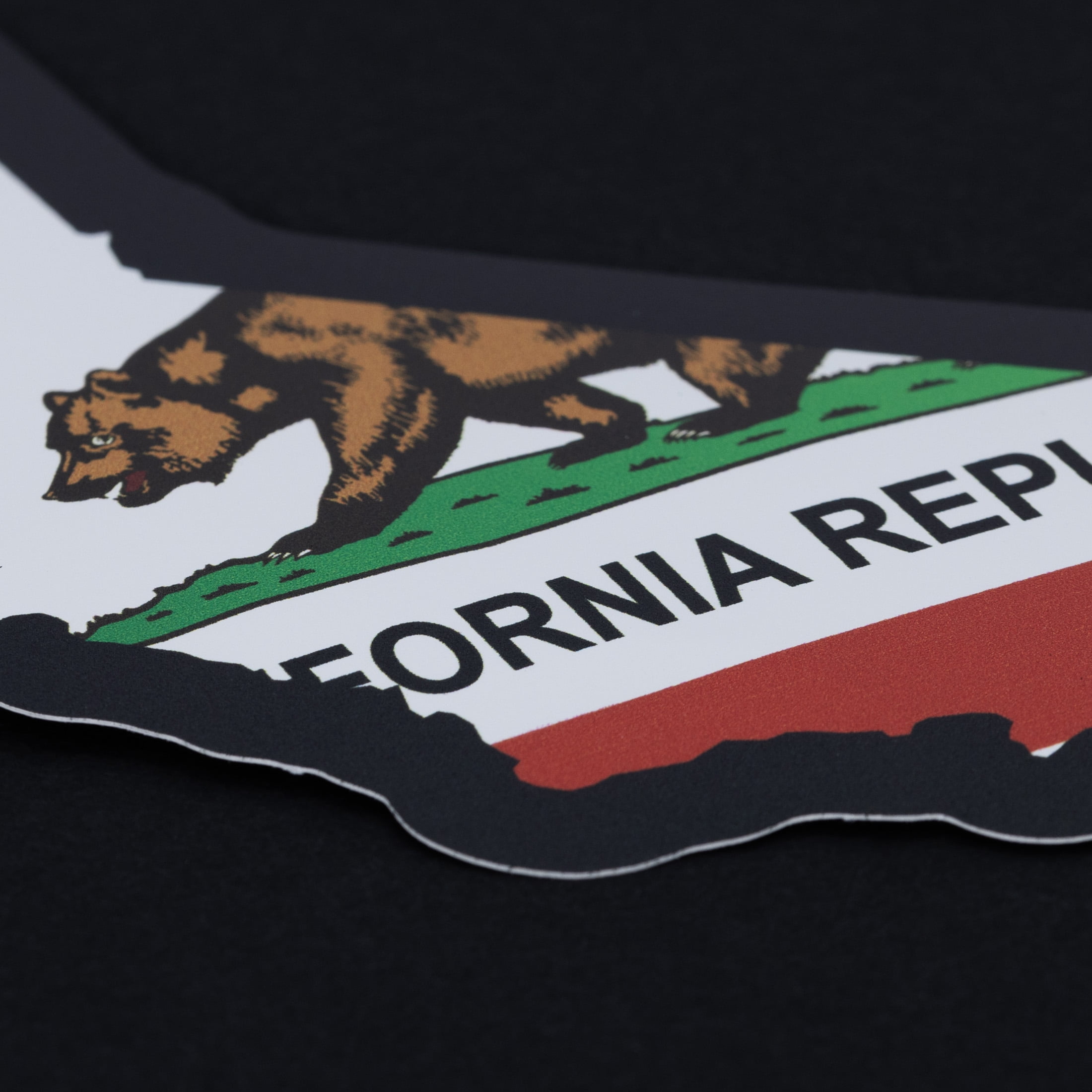 Auto Drive California State Vinyl Automotive Decal, Multicolor, 5” x 5.75”