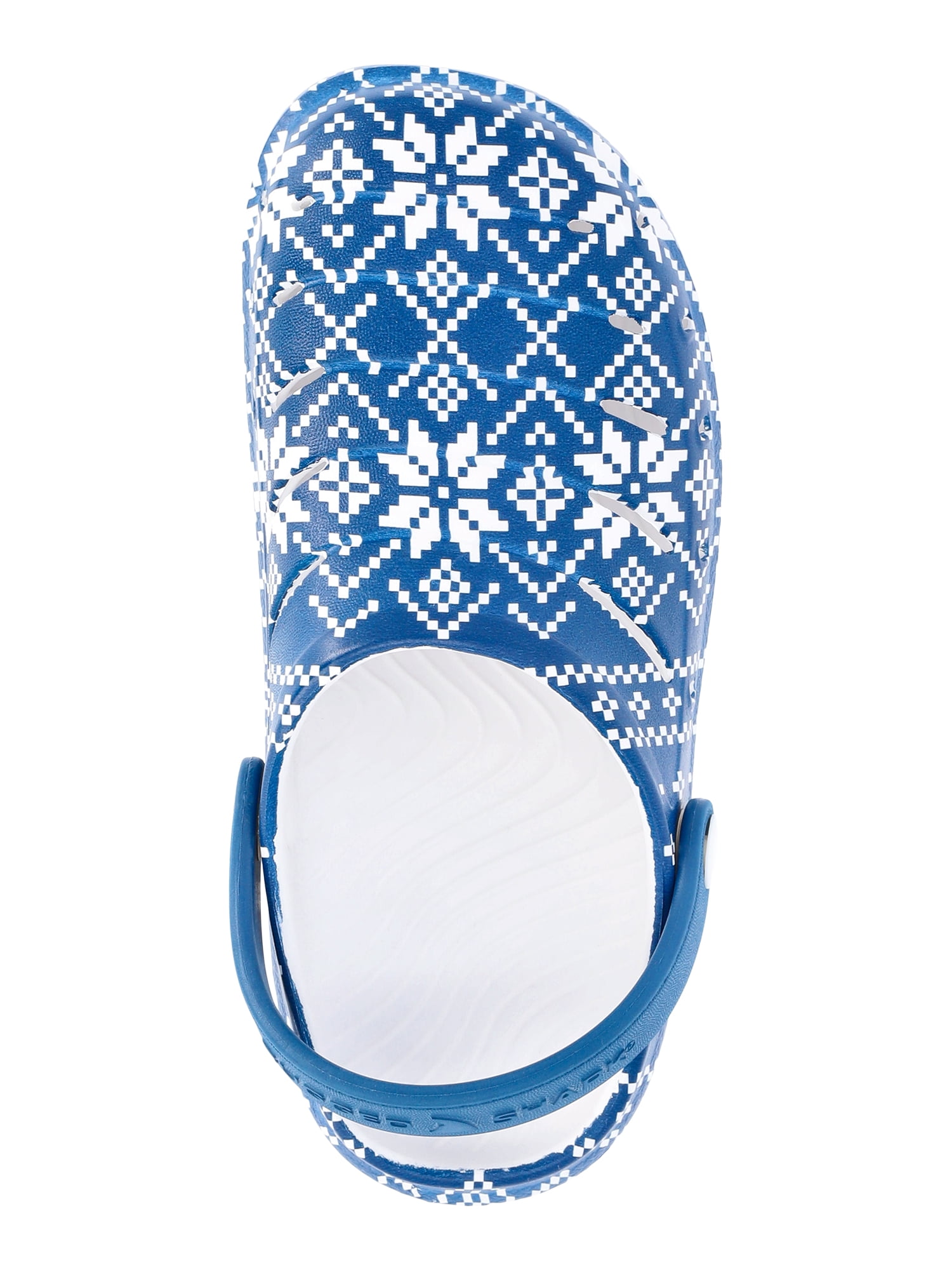 Rugged Shark Toddlers and Kids Holiday Printed Clogs
