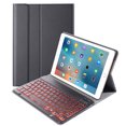thumbnail image 1 of TORUBIA Wireless Bluetooth Keyboard For iPad 10.2 inch 2019 Wireless Colorful Backlit No Delay Ultra Sensitive Split Keyboard Holster With Magnetic Buckle Black, 1 of 8
