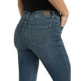 Jordache Women's Mid Rise Skinny Jeans, Regular and Short Inseams
