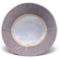 thumbnail image 3 of YEKEYI Women's Cotton Linen Bucket Hat Big Brim Hat Summer Sun Beach Cap Visor Sunhat, 3 of 6