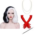 thumbnail image 4 of Película Cosplay Pelucas Collar Guantes Stem Set Accesorios De Disfraces Para Mujeres Fiesta De Halloween Accesorios De Disfraces Anime Cosplay Disfraz Speravity HA038257-00, 4 of 6