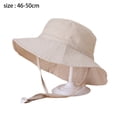 thumbnail image 2 of Sunscreen bucket hat cute adjustable hat, 2 of 5