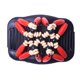 thumbnail image 3 of Peines dobles con cuentas vintage para mujer, accesorio para el cabello, herramienta de peinado (rojo), 3 of 4