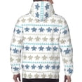 thumbnail image 7 of Lsque Sea Turtle Pattern Casual Men's Hoodie,Hooded Sweatshirt with Kangaroo Pocket,Pullover Hoodie-4X-Large, 7 of 7