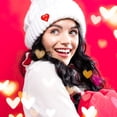 thumbnail image 2 of Miangastore Glowing Heart Brooch Plastic Material 20Pcs 1.14X1.10X0.39In, 2 of 8