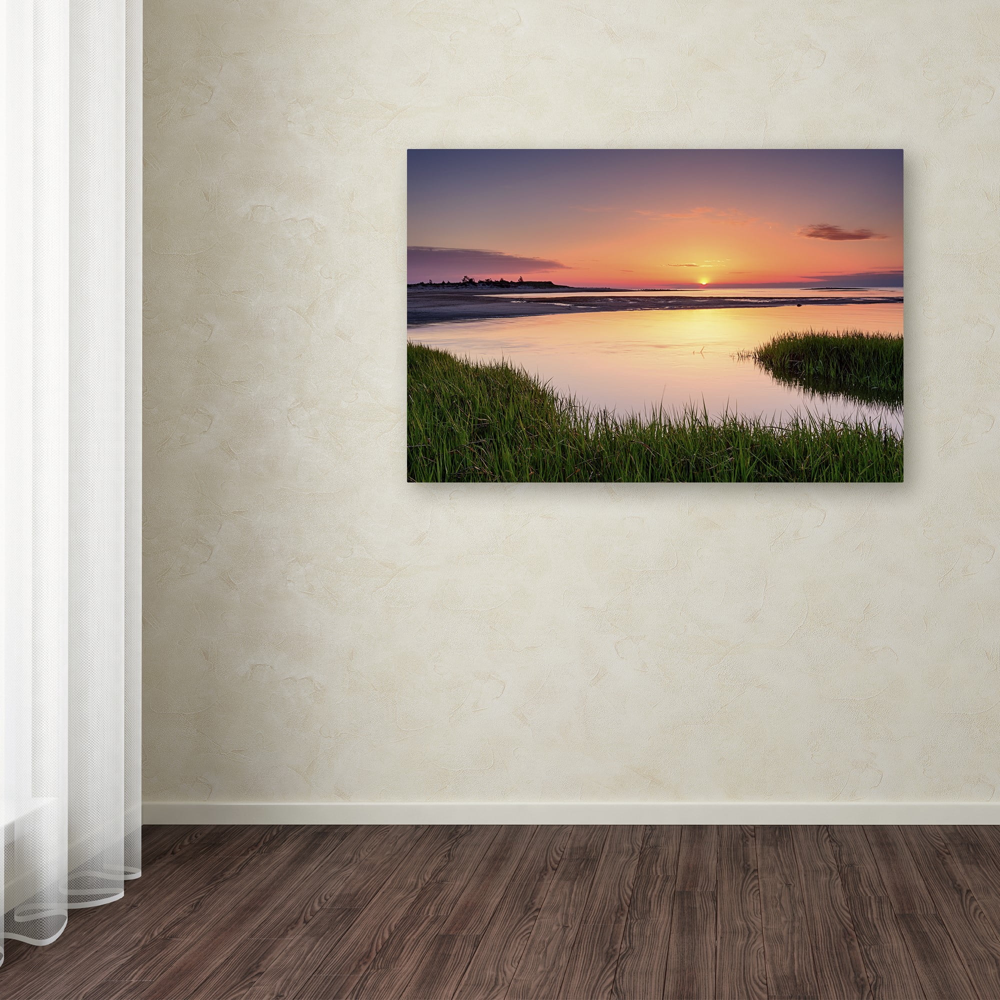 Trademark Fine Art 'Out to Sea' Canvas Art by Michael Blanchette Photography