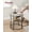 Heather Greige + Ink Black, variant on VASAGLE 21.7-Inch Round Side Table, 2-Tier End Table with Power Outlets, Nightstand with Steel Frame, Spacious Top, for Small Spaces, Living Room, Bedroom, Rustic Brown and Ink Black