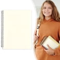 thumbnail image 2 of Transparent Hardcover Spiral Notebook, Blank Inner Page Wirebound Journal, Thick Paper Notepad, Multipurpose Sketch Planner for Hand Drafting, Doodle Creation and Casual Note Recording, A5, 2 of 5