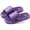 Dark Purple, variant on KAQ Unisex Massage Slippers - Acupoint Foot Massage, Non-Slip for Bathroom & Home, Summer Couples' Slippers with Comfortable Soles