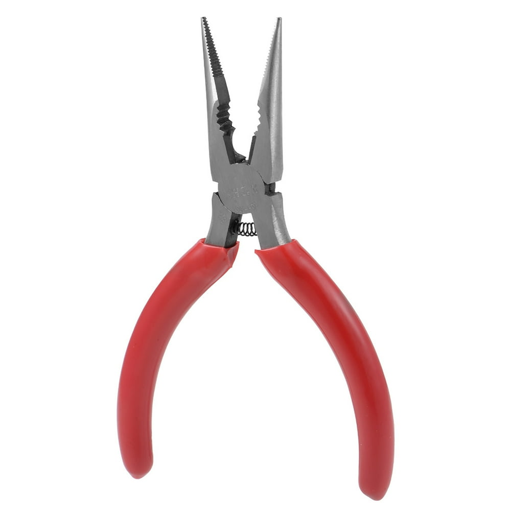 Needle Nose Plier 5Inch, from ChromeVanadium Steel, Nickel Plating