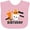 AD-Pink, variant on Inktastic 1st Birthday with Ghost and Bats Halloween Boys or Girls Baby Bib