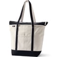 thumbnail image 4 of Lands' End Large 5 Pocket Zip Top Long Handle Canvas Tote Bag, 4 of 4