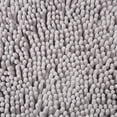 thumbnail image 3 of Lavish Home 58x24 Memory Foam Bath Mat with Plush Chenille Shag (Gray), 3 of 4
