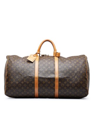 LOUIS VUITTON Monogram Keepall Bandouliere 55 1272443