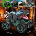 thumbnail image 5 of UUGEE Remote Control Dinosaur Cars for Boys, Monster Truck with Light Sound Spray, 2.4G RC Cars Christmas Birthday Gifts Toys for 6 8 9 10 Year Old Kids, 5 of 7
