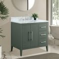 thumbnail image 2 of Vanity Art 36" Single Sink Bathroom Vanity Cabinet with Engineered Marble Countertop, 2 of 9