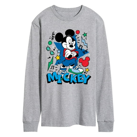 Disney - Mickey Mouse Cool - Men's Long Sleeve Graphic T-Shirt