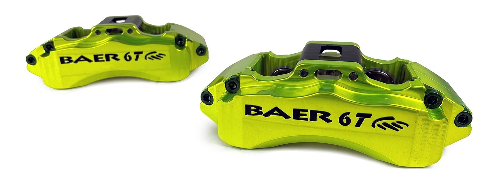 Baer Brakes 4011003MG-2 13.5" 6T Front Brake Kit, Monster Green, SZ for 22-24 Toyota Tundra