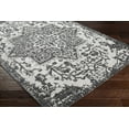 thumbnail image 2 of Hauteloom Kilmacolm Living Room, Bedroom Patio Outdoor Area Rug - Traditional - Black, Charcoal, Peach - 18" x 18" Sample, 2 of 18