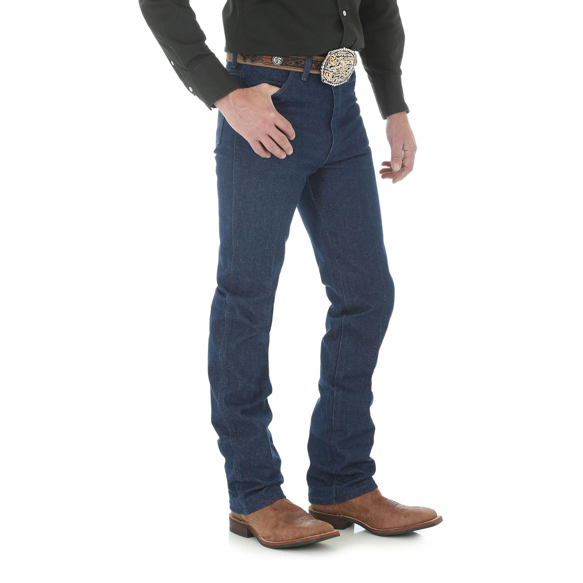 Wrangler Apparel Mens Slim Fit Cowboy Cut Jeans - image 2 of 3