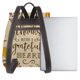 thumbnail image 3 of Fotbe Thanksgiving With A Grateful Heart Mochila Bolso con Estampado para Mujer, Mochila Antirrobo de Nylon Impermeable, Bolsa Ligera de Hombro, 3 of 4