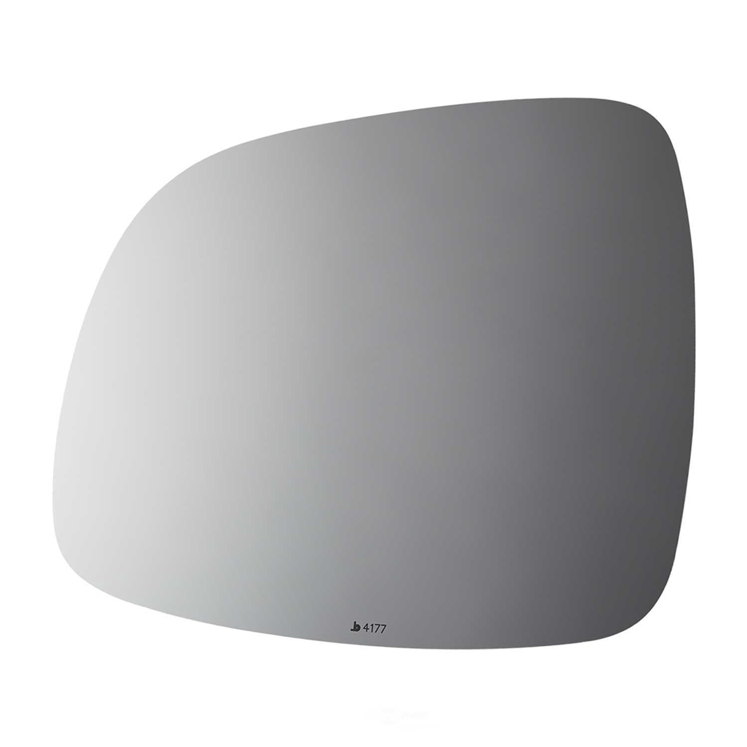 Burco Side View Mirror Replacement Glass - Clear Glass - 4177