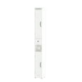 thumbnail image 7 of Tall Bathroom Storage Cabinet 67.51 Inches White Freestanding Unit with Adjustable Shelves for Home and Kitchen, 7 of 7