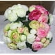 thumbnail image 5 of 1 ramo artificiales de de seda artificial de 13 cabezas Decoración de boda de novia Floral Blanco Baoblaze Ramo de flores artificiales, 5 of 8