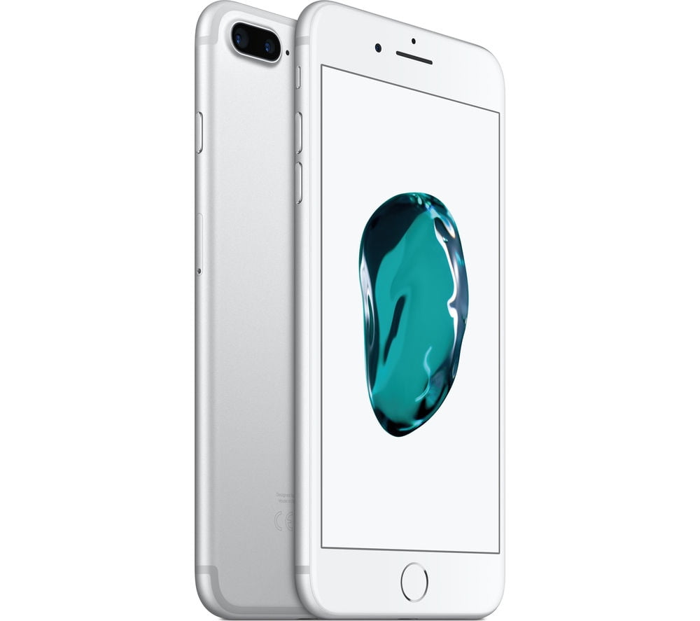 スマートフォン/携帯電話 スマートフォン本体 Restored Apple iPhone 7 Plus 128GB, Silver - Unlocked GSM (Refurbished)