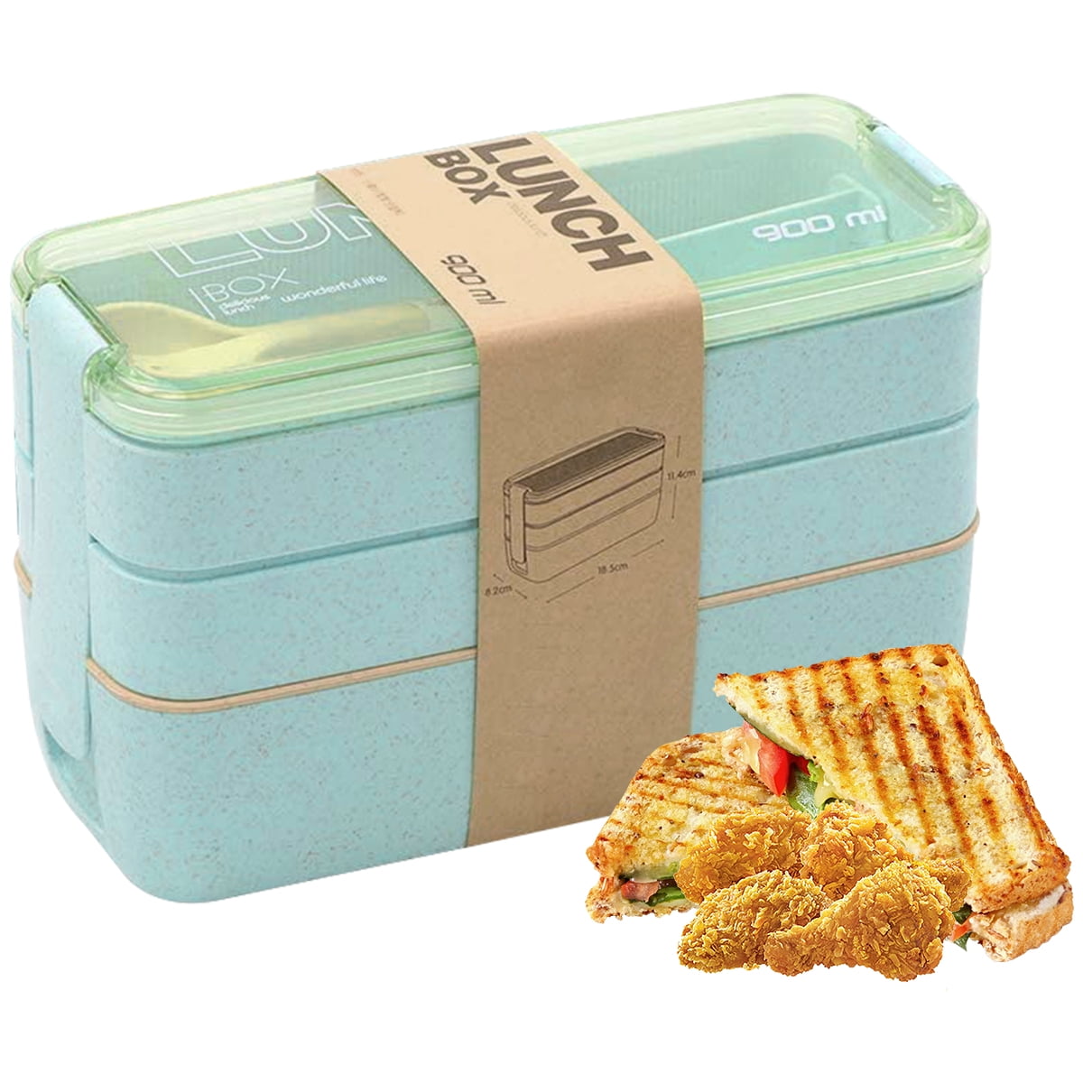 Wheat Straw Lunch Box Combo – NuSEAS
