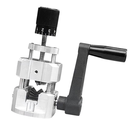 BIMZUC Portable Wire Stripping Machine Aluminum Alloy High Efficiency Manual Hand Crank Stripper for 2 to 20mm (0.07-0.78 in) Cable