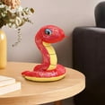 thumbnail image 5 of Bpyeka Plush Toys, Simulation Sequin Snake Stuffed Dolls Decorative Props Kids Toys Holiday Ornaments Funny Gifts, 5 of 6