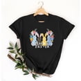 thumbnail image 2 of Mujeres Manga Corta de Verano Tops Día de San Valentín Impreso Cuello Redondo, Camisa de Moda Casual Blusa, 2 of 6