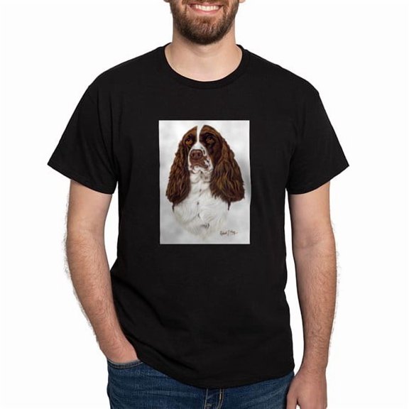 CafePress - English Springer Spaniel T Shirt - Men's Classic Cotton T-Shirts