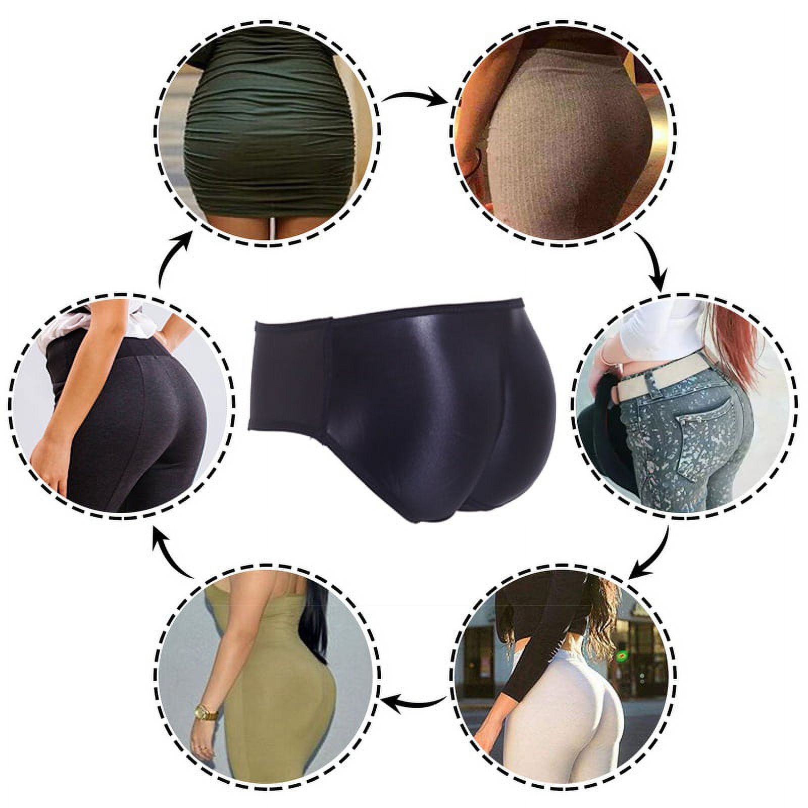 4x Boy Shorts Underwear for Women Body Sculpting Buttocks Artifact Hip  Lifting Pants Peach Hip Buttocks Beautiful, Blue, Medium : :  Clothing, Shoes & Accessories