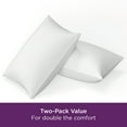 thumbnail image 6 of AllerEase Total Allergy Defense Bed Pillows, Standard/Queen (2 Count), 6 of 11
