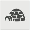 thumbnail image 1 of Igloo Ice House DIY Cookie Wall Craft Stencil - 9.0 Inch, 1 of 5
