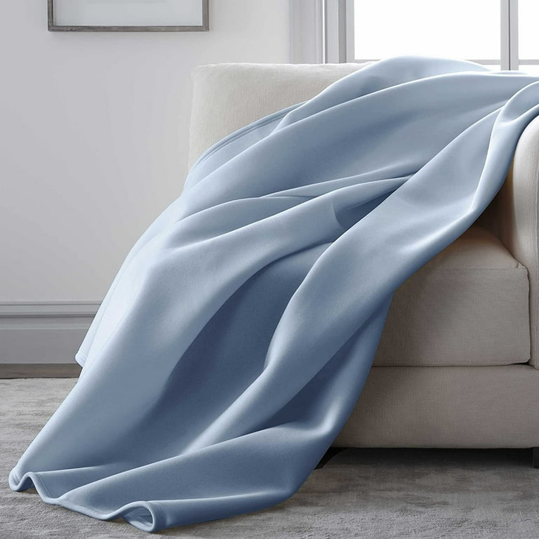 The Original Vellux Blanket Full Queen Soft Warm Insulated Pet Friendly Home Bed Sofa Wedgewood Blue Walmart