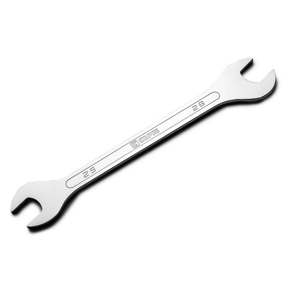Capri Tools 25 mm x 28 mm Super-Thin Open End Wrench, Metric